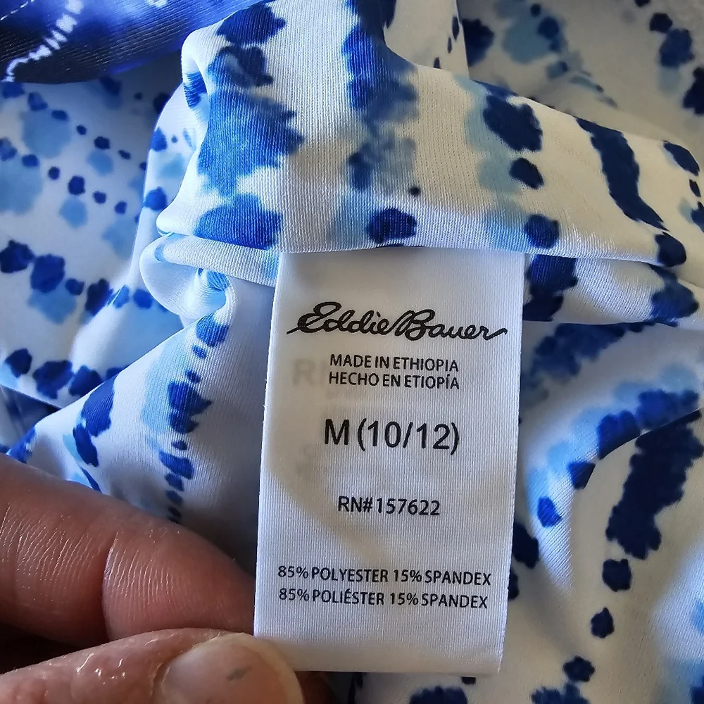 ⭐4/$20 Eddie Bauer Girls 2 piece Swimsuit Medium (10/12)